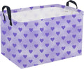 Sanjiaofeng Rectangular Valentine's Day Basket Love Storage Bins, Girls Storage by Sanjiaofen