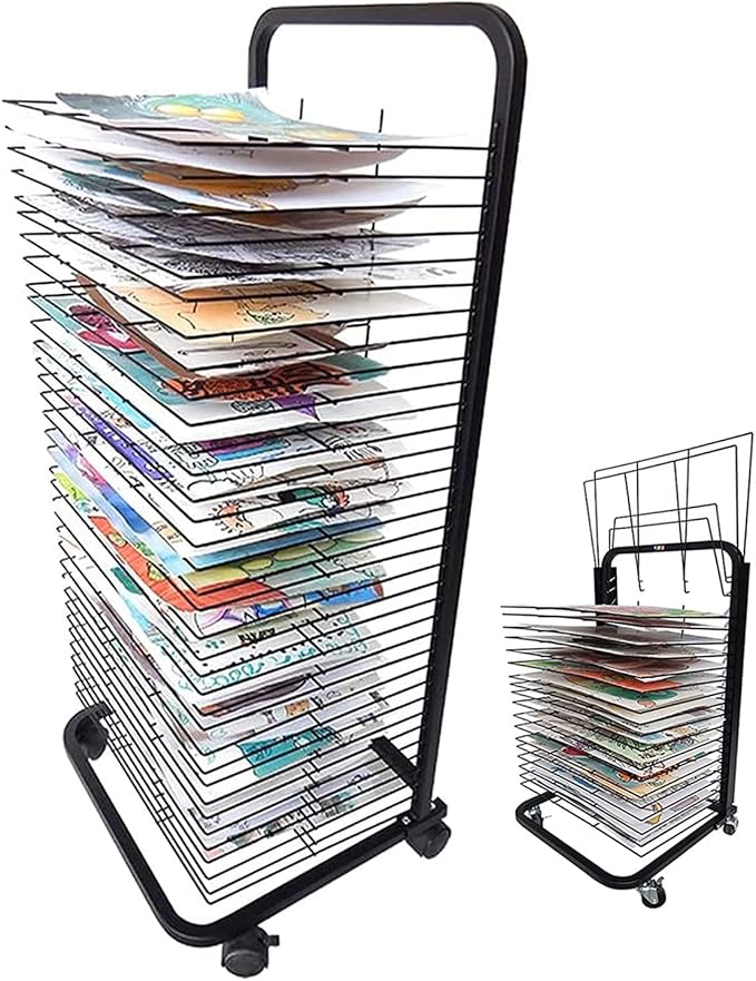 25 Tier Art Drying Rack Easel by Unknown