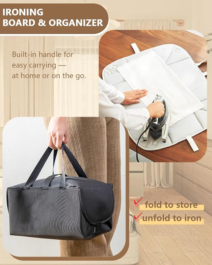 Ironing Mat, Portable Folding Iron Pad Blanket - Image 4