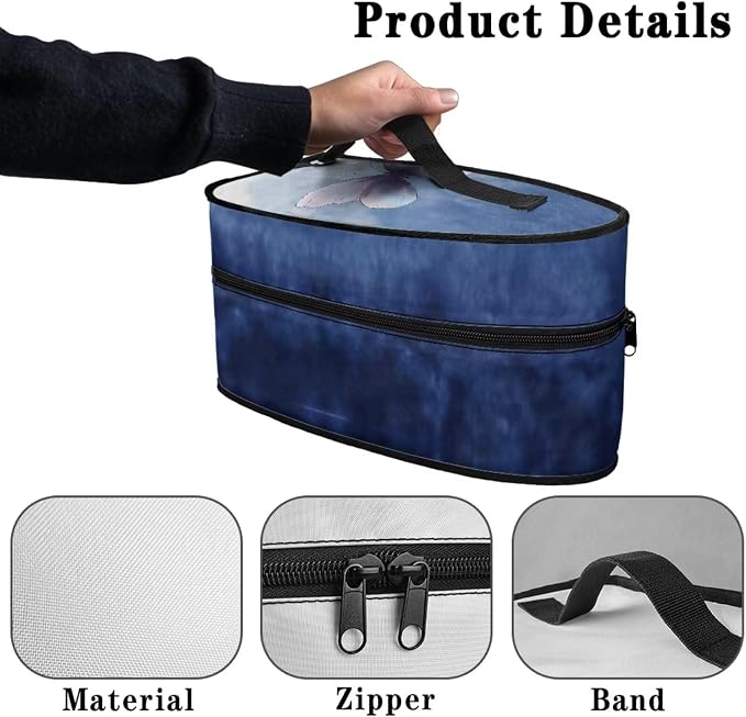 Iron Storage Case with Zipper Closure Reusable Portable Steam Iron Storage Bag - Image 5