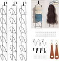 18 Pack Over The Door Hat Organizer by LINFIDITE