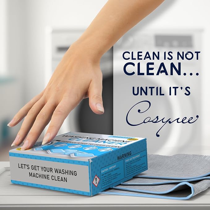 24 Washer Cleaner Tablets – Deep Cleans & Deodorizes All Washers, Removes Grime - Image 3