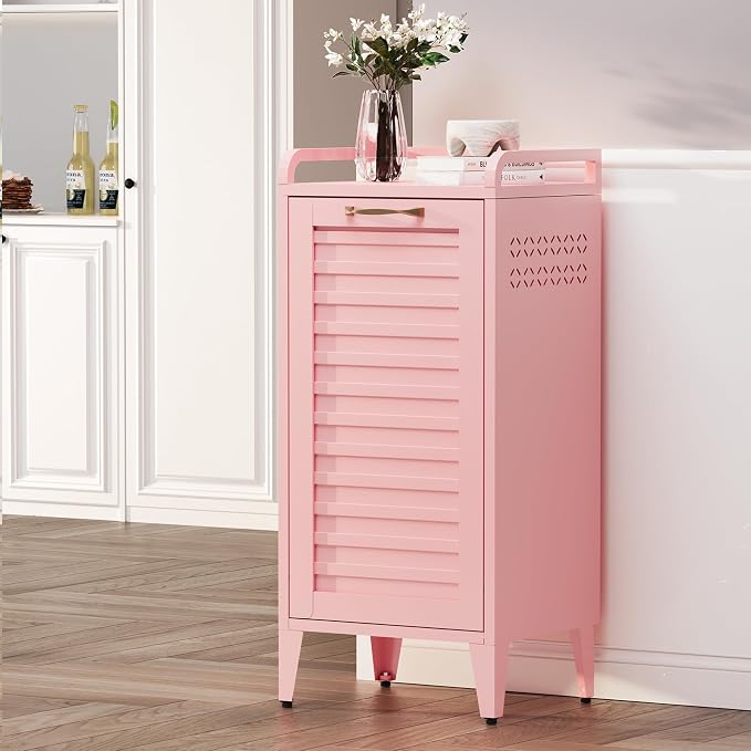 50L Tilt Out Laundry Hamper Cabinet - Image 7