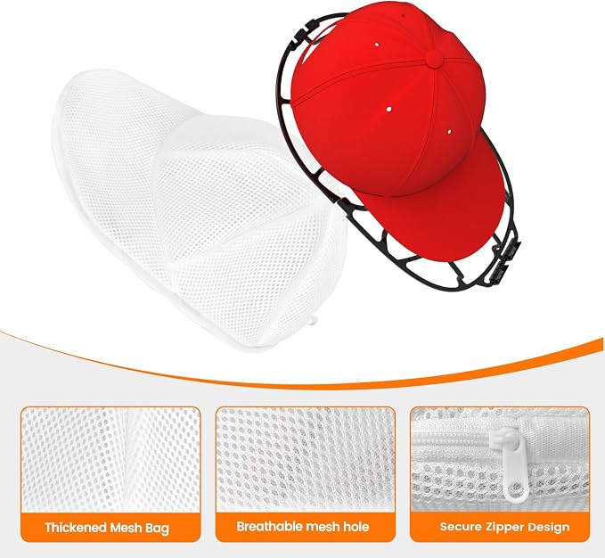 XQXA Hat Washer Cage with Mesh Bag - Image 5