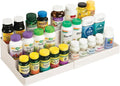 mDesign Plastic Expandable 3-Tier Shelf Rack Organizer by mDesign