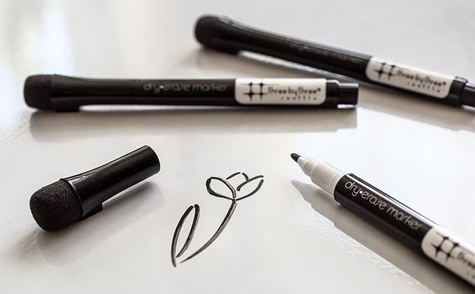 Three by Three Seattle up·date!™ Silicone Weekly Planner + 3 Dry Erase Markers: - Image 6
