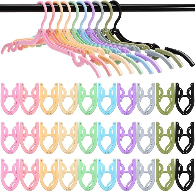40 Pcs Folding Hangers by Dazarey
