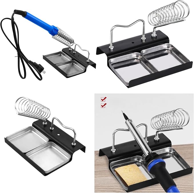 Soldering Iron Stand Holder Spring Sleeve Base Organizer Solder Tip Support - Image 4