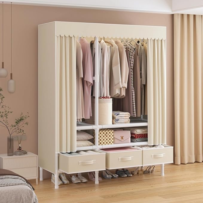 Portable Closet, Garment Rack, Heavy Duty Clothes Rack - Image 2