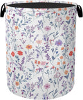 Spring Wildflowers Laundry Basket by Gearsly