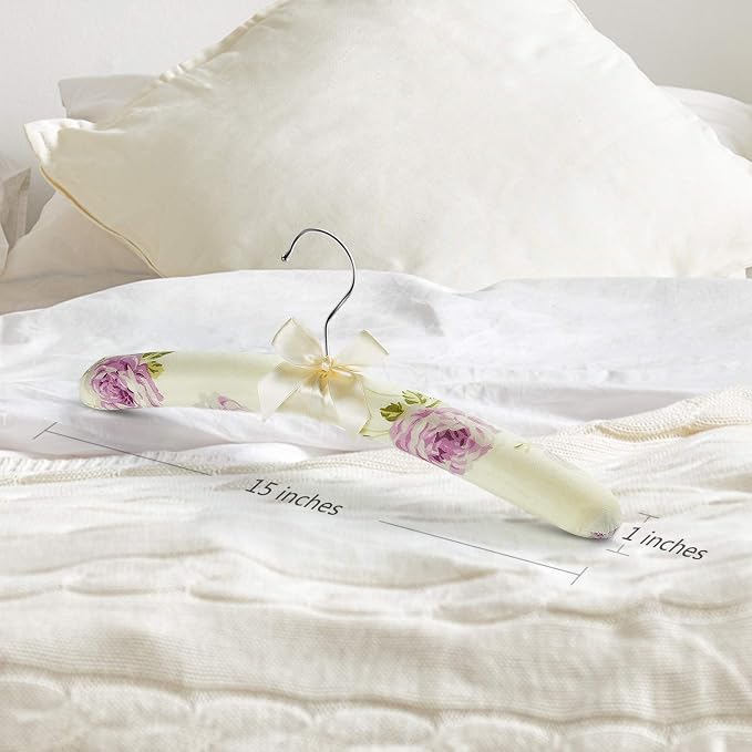 GLCON Anti Slip Satin Padded Clothes Hangers - Image 5
