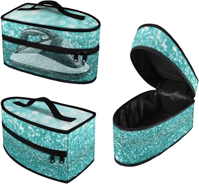 Steam Iron Storage Bag with Zipper Handle Foldable Portable Iron Storage Case by Maiyoinou