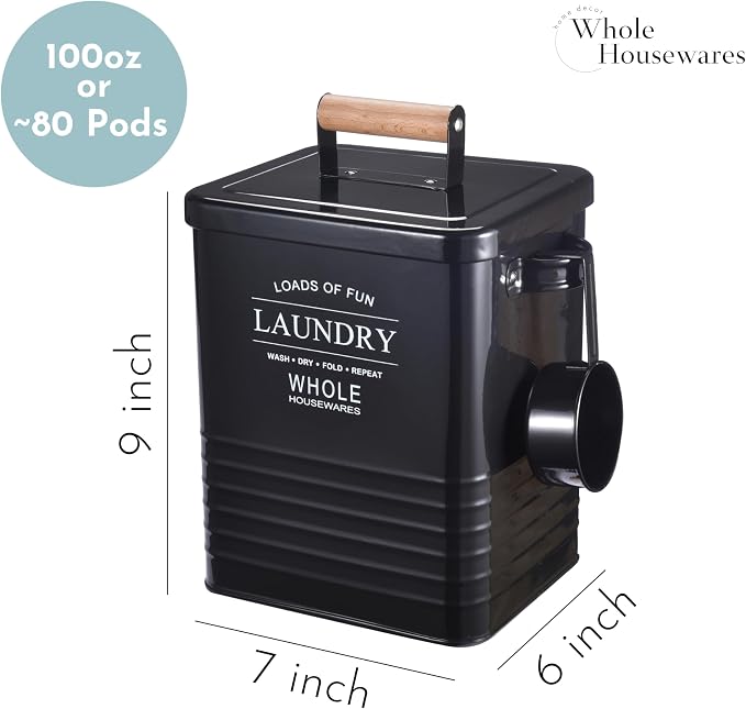 Whole Housewares Laundry Detergent Container - Image 3