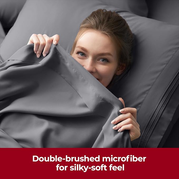 Mellanni Extra Deep Twin Sheets - Image 7