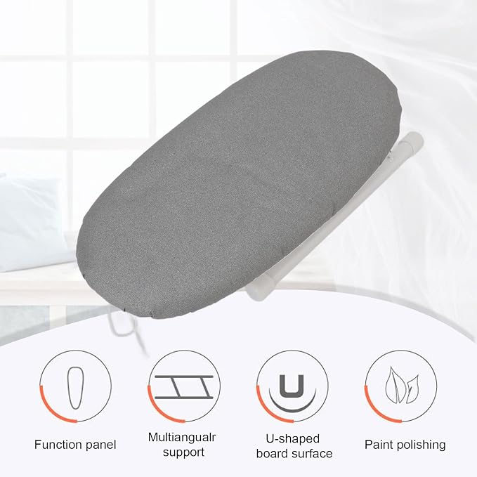 Mini Ironing Board, Heat Resistant Tabletop Ironing Board S Multifunctional - Image 3