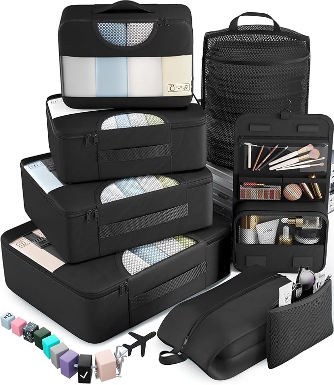 Veken 10 Set/8 Set Packing Cubes by Veken