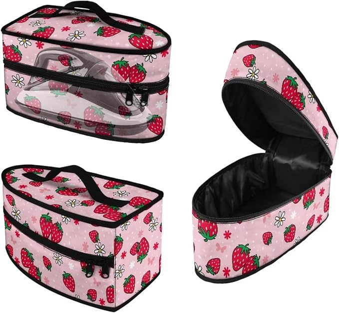 Strawberry Daisy Iron Storage Case by Maiyoinou