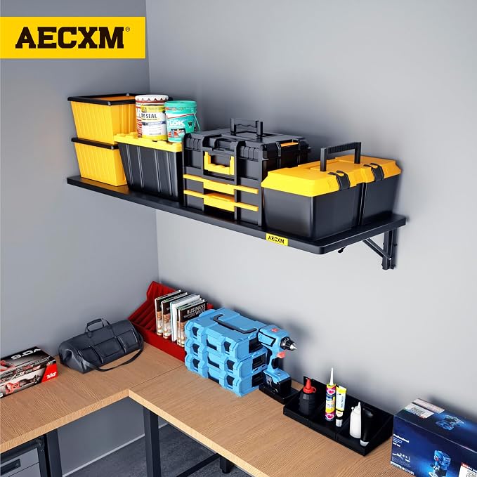 1.2x3ft Adjustable Rail Type Folding Storage Rack Shelf, Suitable - Image 7