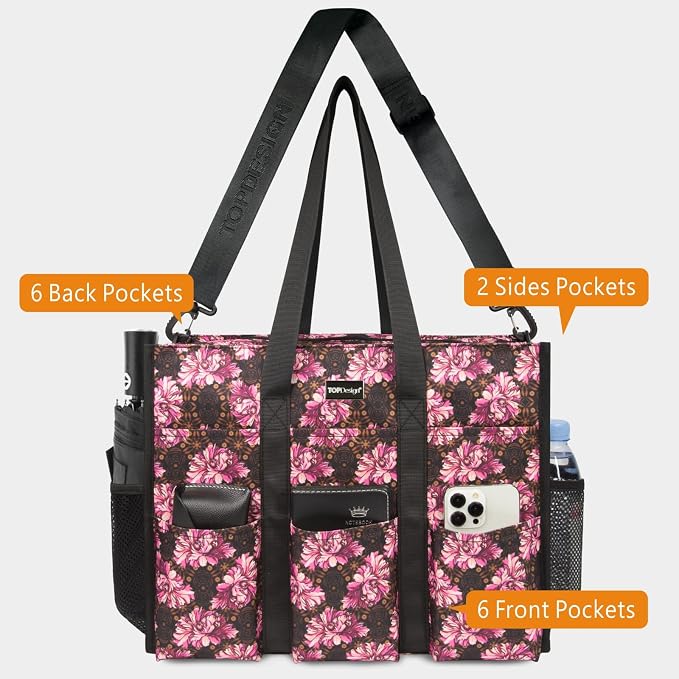 TOPDesign Utility Water Resistant Tote Bag - Image 4