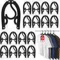 20 Pcs Travel Hangers Set Hanger Organizer by Besslly