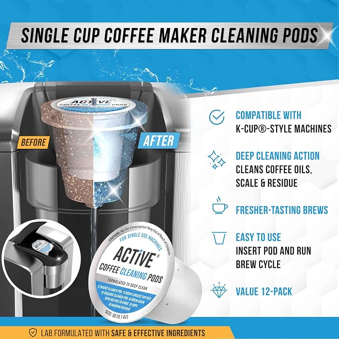 ACTIVE K-Cup Compatible Keurig Cleaning Pods - Image 3