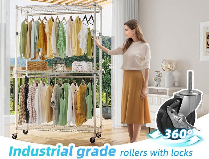 Simple Trending Clothing Garment Rack - Image 5