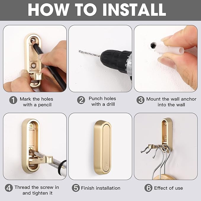 Folding Wall Hooks - Image 5