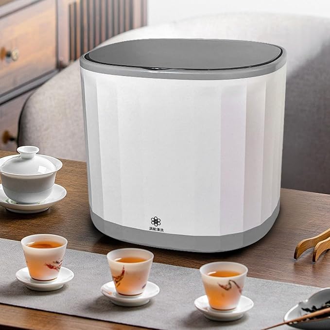 Portable Cup Washer Machine Effective Turbo ABS Material Rechargeable Battery - Image 4