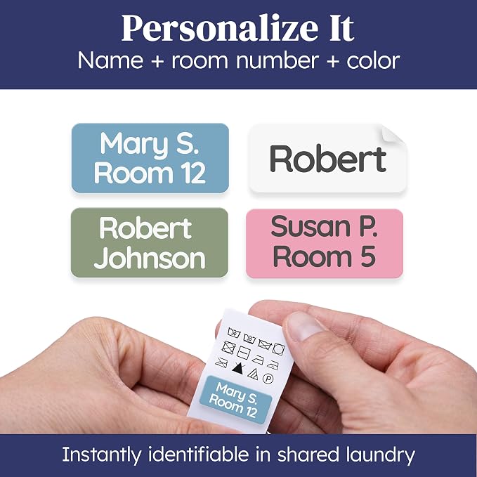 Clothing Labels for Nursing Home Green - Image 5