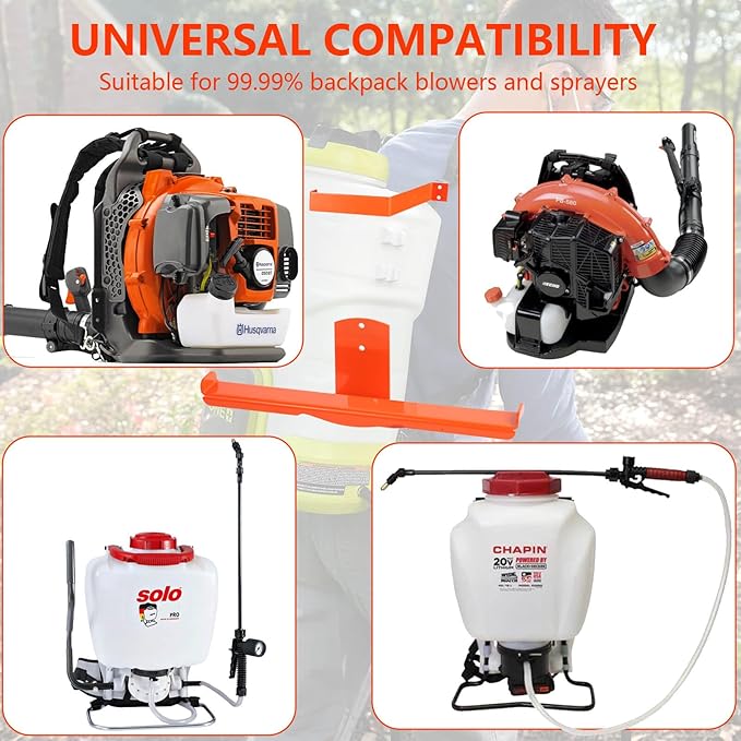 Backpack Blower Rack with Hose Holder - Image 6
