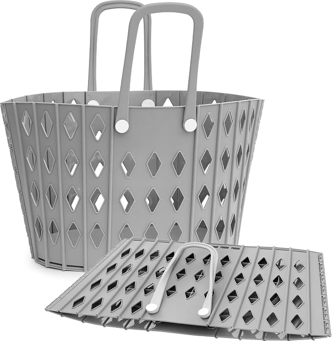 Collapsible Laundry Basket Durable Foldable Hamper by Unknown