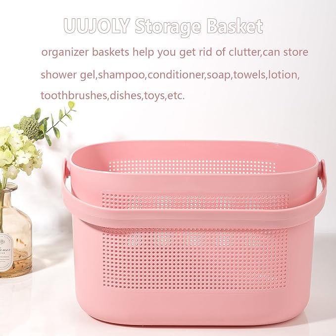 UUJOLY Plastic Storage Baskets - Image 2