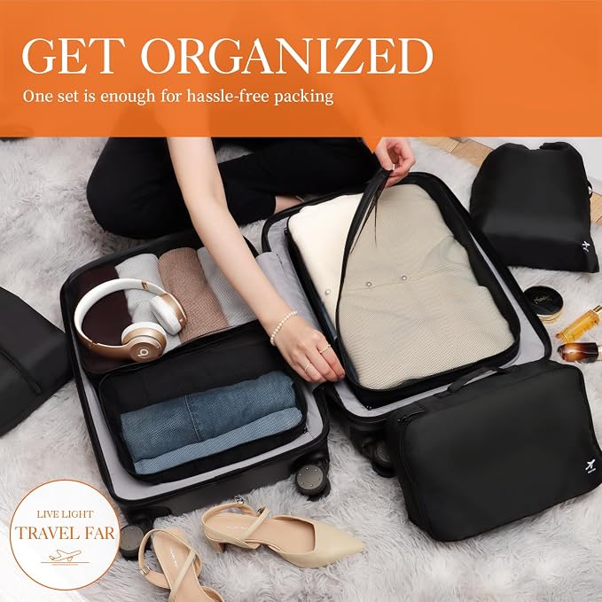 HOTOR Packing Cubes for Suitcases - Image 2