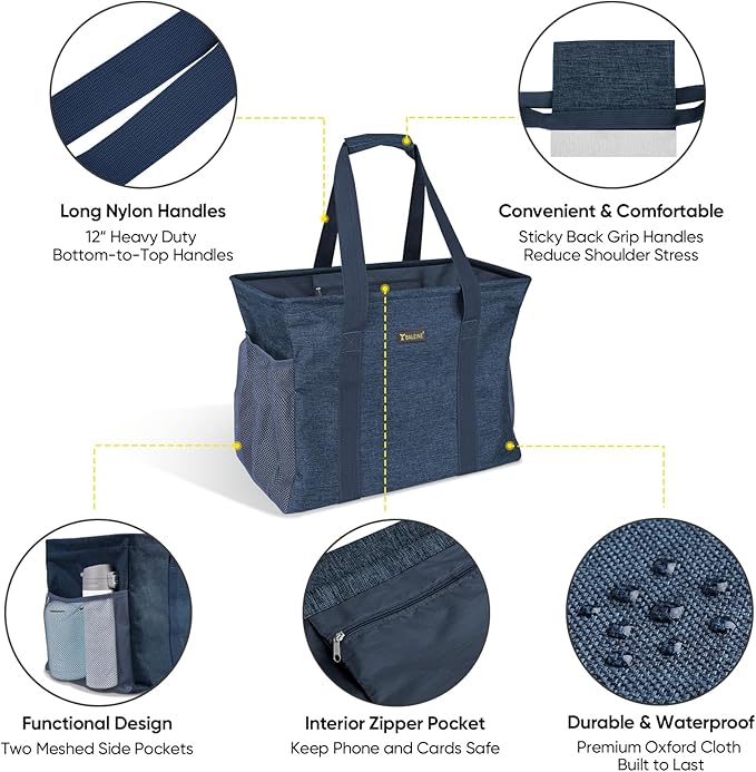 BALEINE Extra Large Utility Tote Bag - Image 3