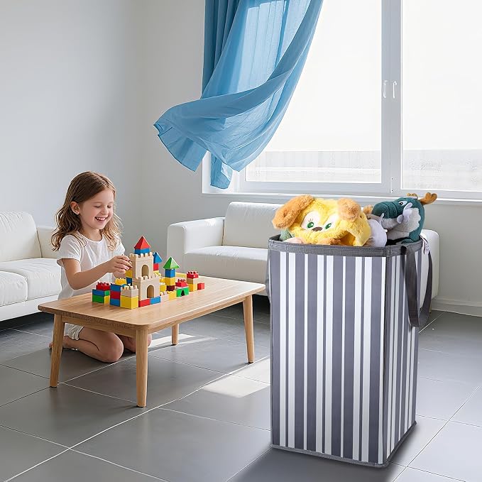 Laundry Basket，74L Laundry Hamper Large Collapsible, Waterproof & Space-Saving - Image 4