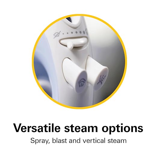 Hamilton Beach Commercial Lightweight Clothes Steam Iron, Mist Spray - Image 3