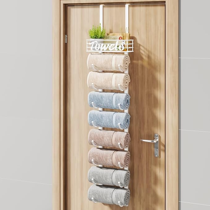 HapiRm Towel Racks for Bathroom Storage - Image 8