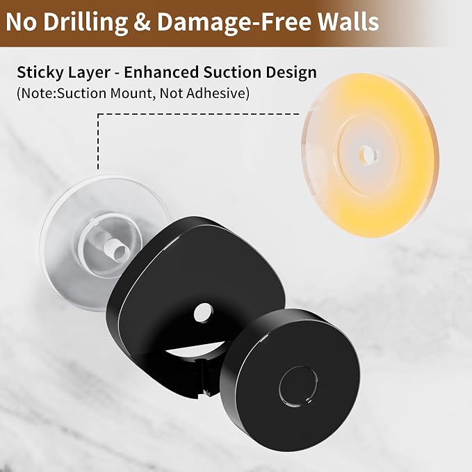 KEGII Shower Caddy Suction Cup, 4 Pack Suction Shower Shelf - Image 2
