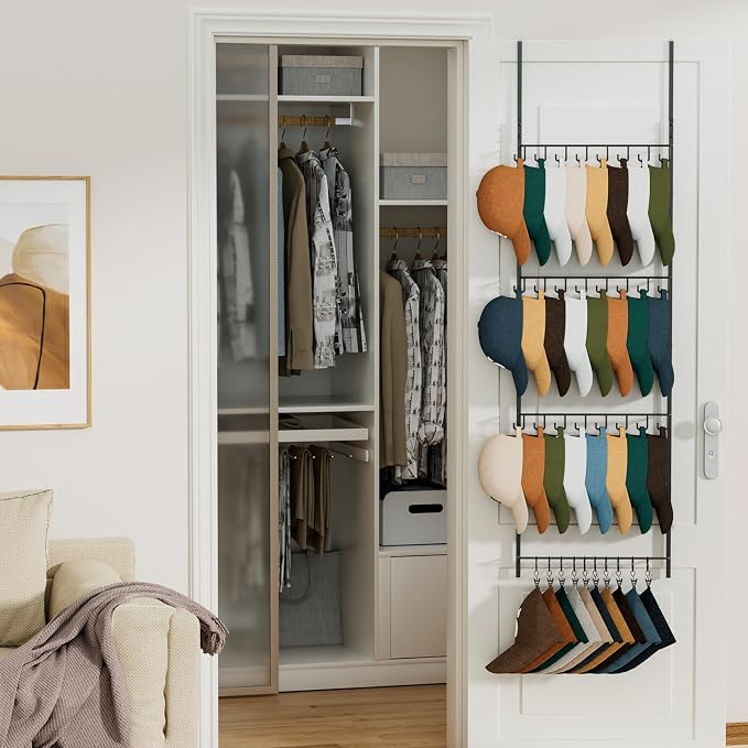 HapiRm Over the Door Hat Organizer - Image 5