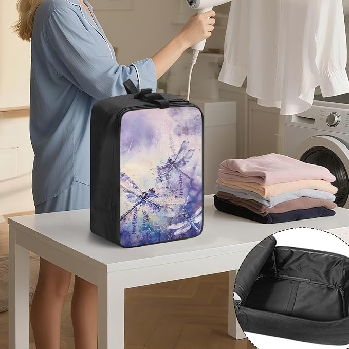 Dragonfly Portable Travel Iron Storage Bag Lightweight Carrying Case - Image 3