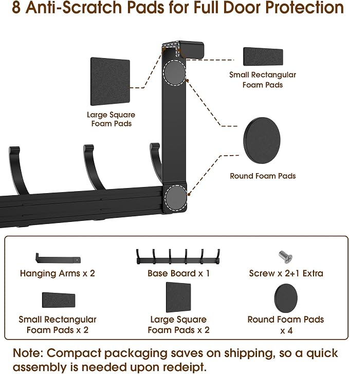Over The Door Hooks Hanger - Image 6