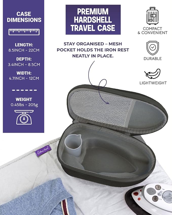 The Quilted Bear Premium Mini Steam Iron - Image 5