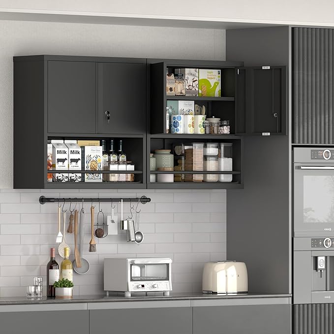 Metal Cabinet, Lockable Storage Cabinet - Image 5