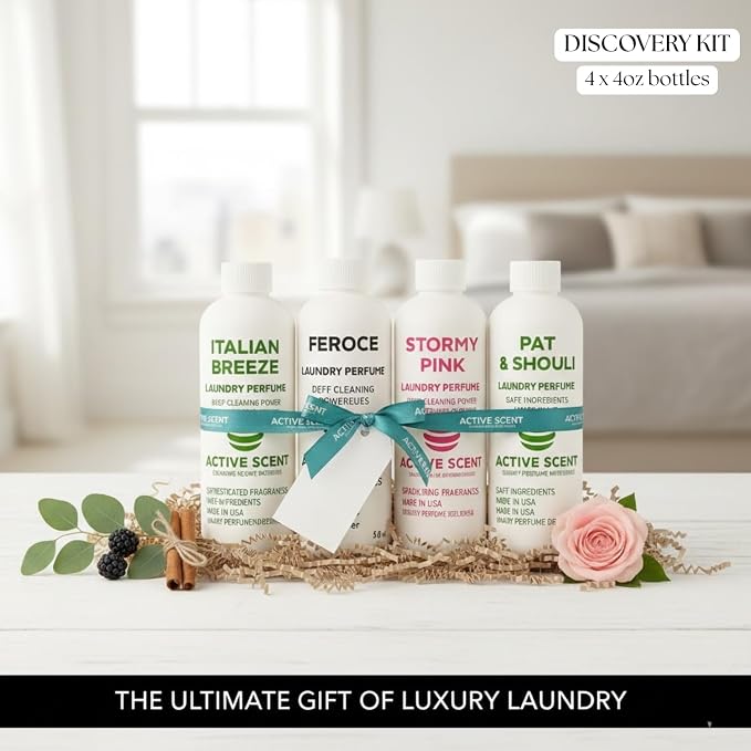 Laundry Detergent Discovery Kit – Luxury Perfume Fragrance, 4X Concentrated - Image 3