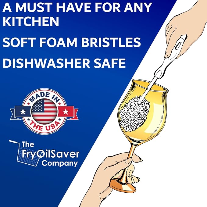 Foam Goblet Wine Glass Cleaner Brush - Image 4