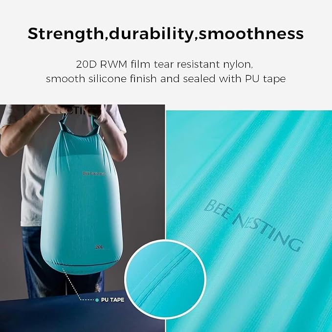 Bee Nesting Waterproof Dry Bag Lightweight Dry Sack Marine Dry Bags Suitable - Image 6