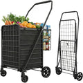 Zagtag® Folding Shopping Cart by zagtag