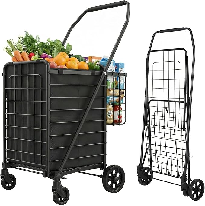 Zagtag® Folding Shopping Cart by zagtag