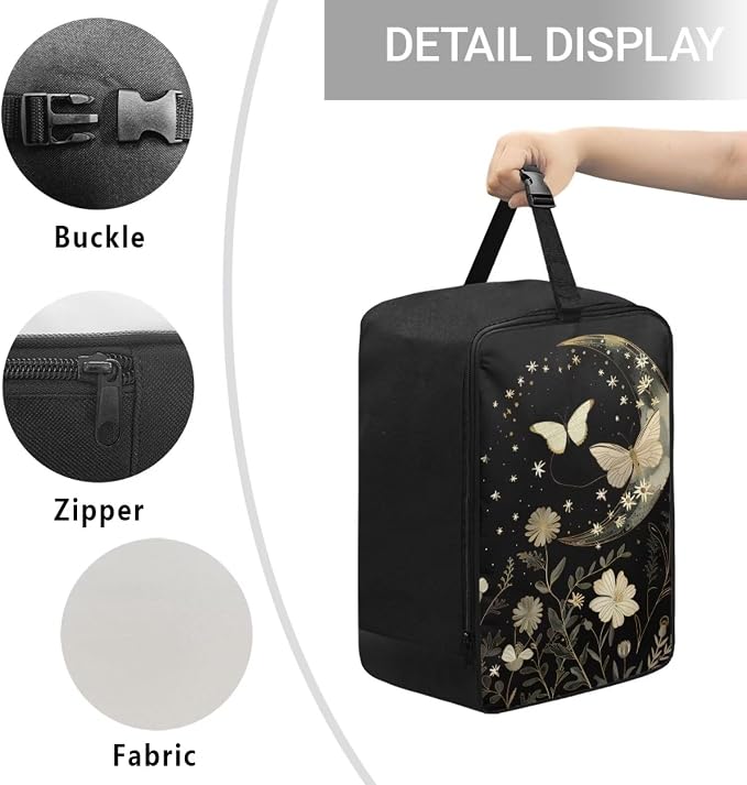 Moon Butterfly Portable Steamer Storage Bag Lightweight Irons Carrying Case - Image 5