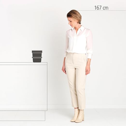Brabantia Sort & Go Kitchen Countertop Food Scraps Compost Bin | XS / 1.6 Gal / - Image 3